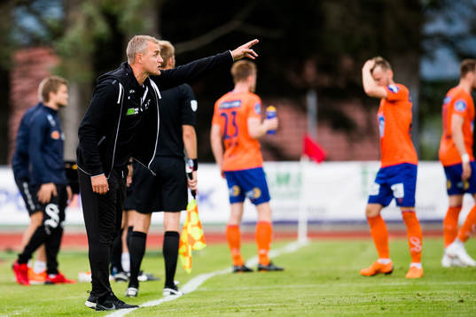 Bengt Sæternes, head coach of Sandnes Ulf