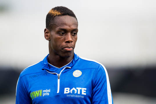 Akinsola Akinyemi of Sandnes Ulf