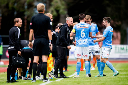 Bengt Sæternes, head coach of Sandnes Ulf