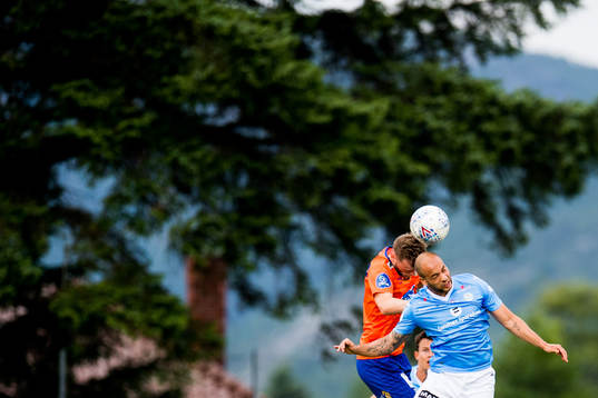 Adam Örn Arnarson of Aalesund and Kristian Brix of Sandnes