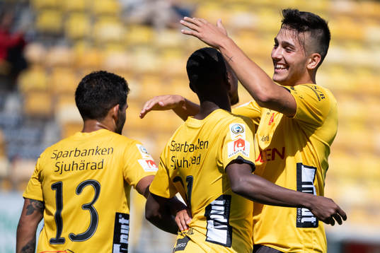 under fotbollsmatchen i U19 Allsvenskan mellan Elfsborg och