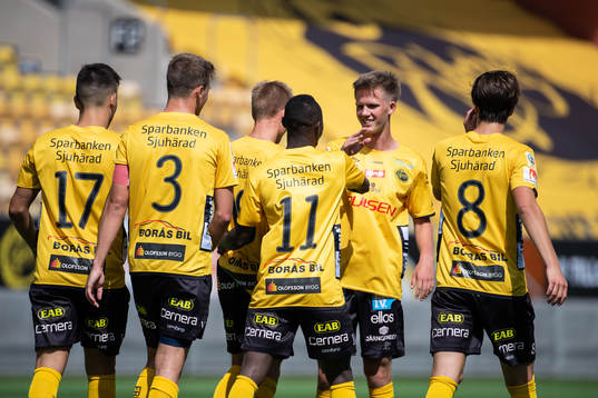 under fotbollsmatchen i U19 Allsvenskan mellan Elfsborg och