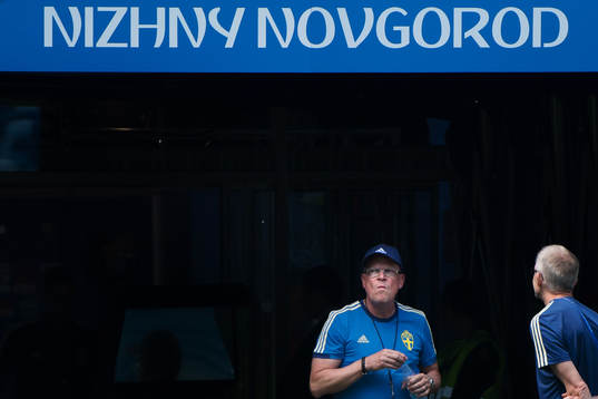 Head coach Janne Andersson of the Swedish national football