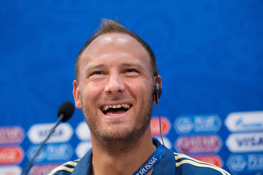 Andreas Granqvist of the Swedish national football team at