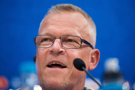 Head coach Janne Andersson of the Swedish national football