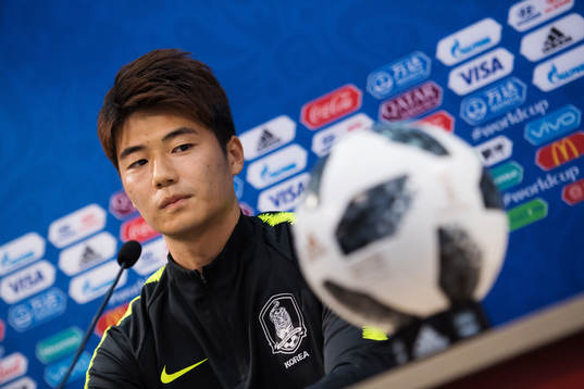 Sungyueng Ki of the South Korean national football team at