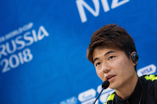 Sungyueng Ki of the South Korean national football team at