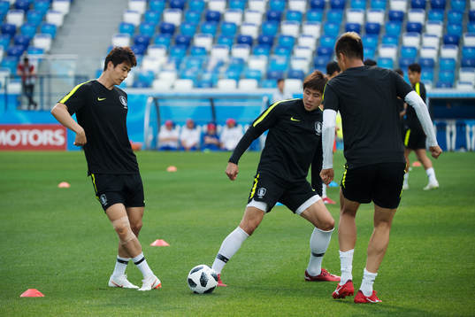 Sungyueng Ki of the South Korean national football team at