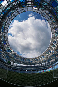 General view of Nizhny Novgorod Stadium