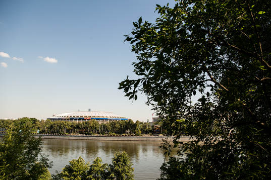 General view of Luzhniki Stadium prior the FIFA World Cup