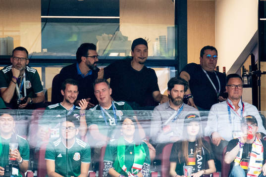 Zlatan Ibrahimovic and Mino Raiola