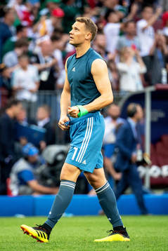goalkeeper Manuel Neuer of Germany looks dejected