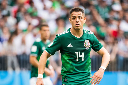 Javier Hernandez of Mexico