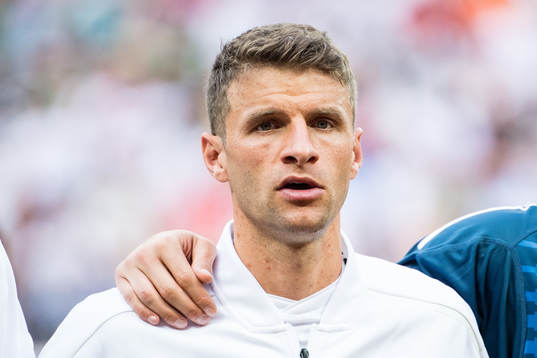 Thomas Müller of Germany prior the FIFA World Cup group