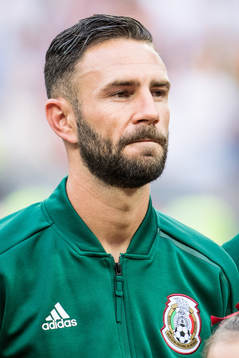 Miguel Layun of Mexico prior the FIFA World Cup group stage