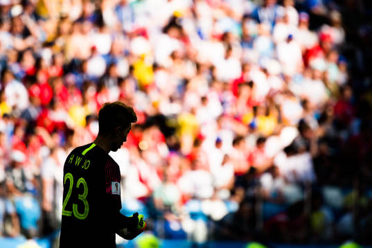 goalkeeper Hyeonwoo Jo of South Korea