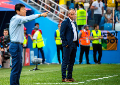 head coach Shin Tae-Yong of South Korea and head coach