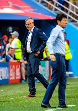 head coach Shin Tae-Yong of South Korea and head coach