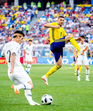 Marcus Berg of Sweden