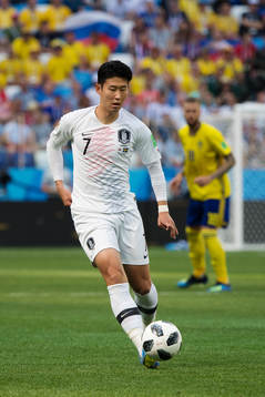 Heungmin Son of South Korea