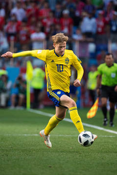 Emil Forsberg of Sweden
