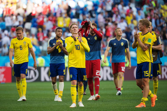 Emil Forsberg of Sweden