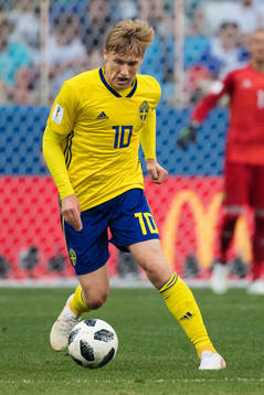 Emil Forsberg of Sweden