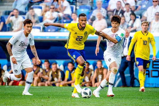 Isaac Kiese Thelin of Sweden