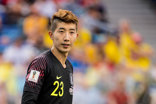 Goalkeeper Hyeonwoo Jo of South Korea