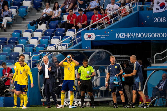 Head coach Janne Andersson of Sweden