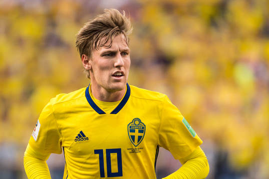 Emil Forsberg of Sweden