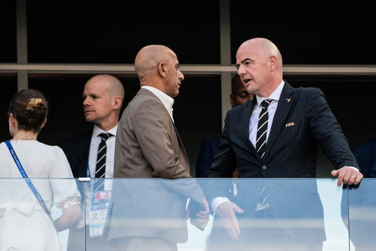 FIFA president Gianni Infantino prior the FIFA World Cup