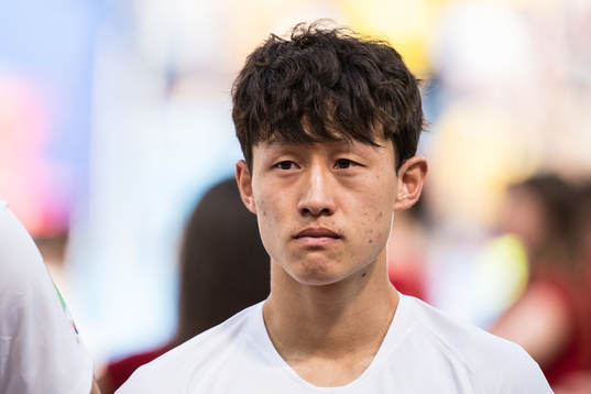 Jaesung Lee of South Korea prior the FIFA World Cup group