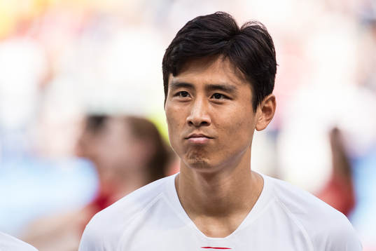 Jacheol Koo of South Korea prior the FIFA World Cup group