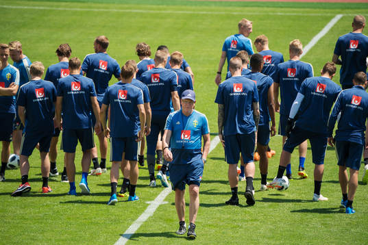 Head coach Janne Andersson of the Swedish national football