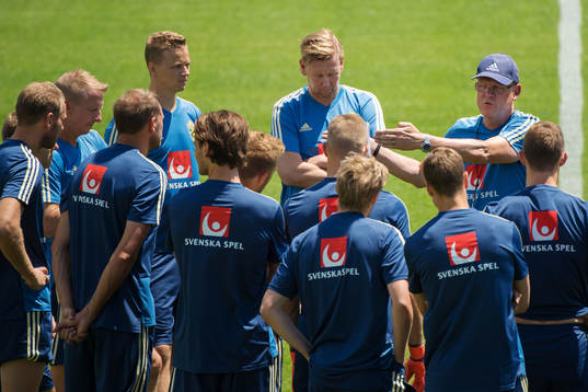 Head coach Janne Andersson of the Swedish national football