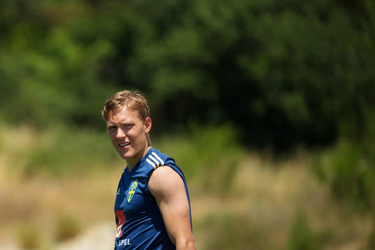 Ludwig Augustinsson of the Swedish national football team