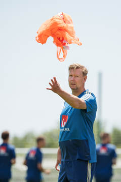 Assistant coach Peter Wettergren of the Swedish national