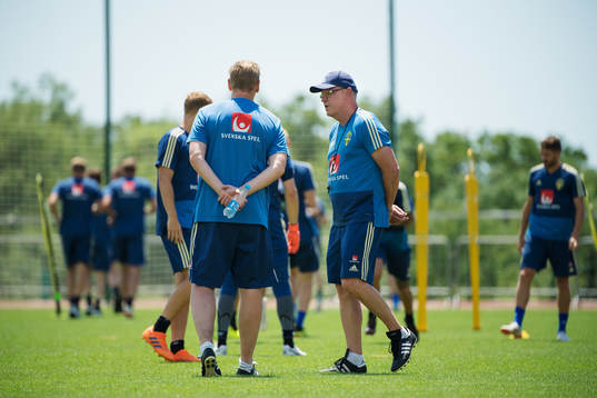 Head coach Janne Andersson of the Swedish national football