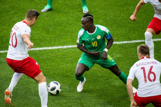 Sadio Mane of Senegal