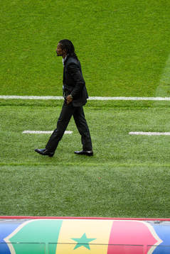 head coach Aliou Cisse of Senegal