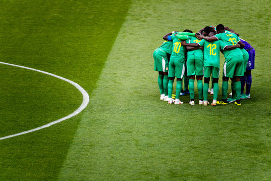 Players of Senegal prior the FIFA World Cup group stage