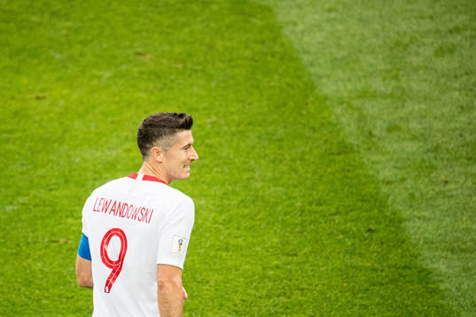 Robert Lewandowski of Poland
