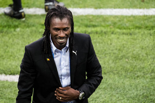 Head coach Aliou Cisse of Senegal