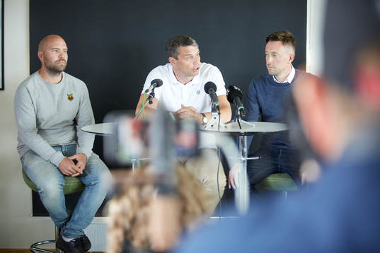 Martin Johansson, tillförordnad VD. ordförande Daniel