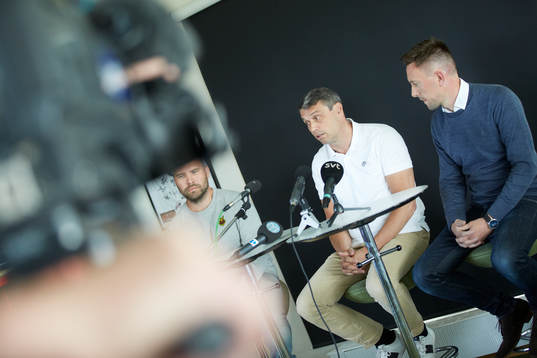 Martin Johansson, tillförordnad VD. ordförande Daniel