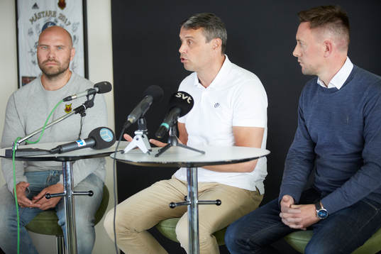 Martin Johansson, tillförordnad VD. ordförande Daniel