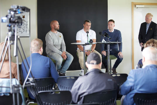 Martin Johansson, tillförordnad VD. ordförande Daniel