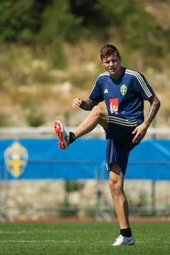 Victor Nilsson Lindelöf of the Swedish national football