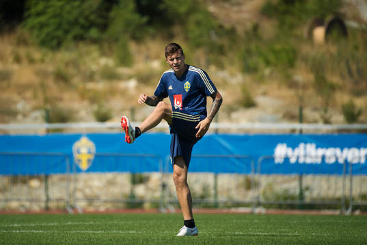 Victor Nilsson Lindelöf of the Swedish national football